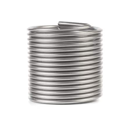Recoil 06083 Tanged Free-Running Coil Threaded Insert, Helical, 1/2-14 NPT, 1.5D/0.750 Inch Length, 304 SST (50 PK)